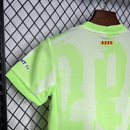 Barcelona 2024/25 Third Kids Kit