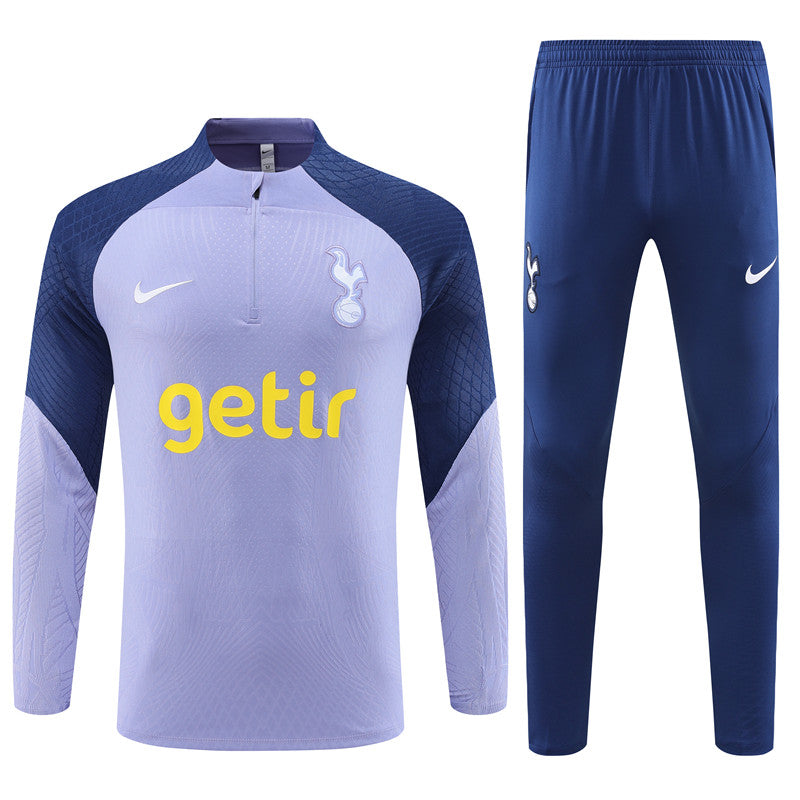 Suéter adulto Tottenham Hotspur 2024/25 com zíper e calça 14001