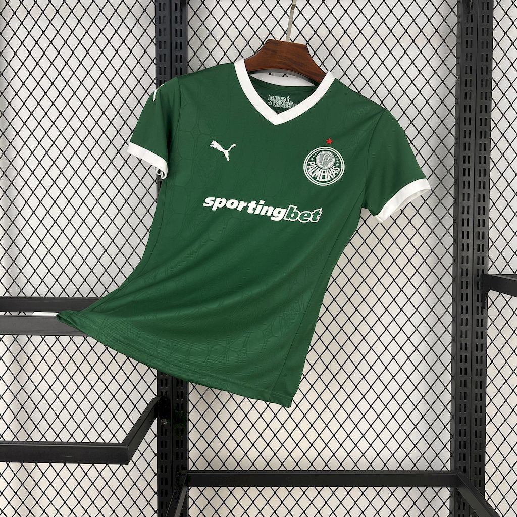 Camisa Home Feminina Palmeiras 2025/26