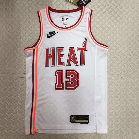 Men’s Bam Adebayo White Retro Team Jersey