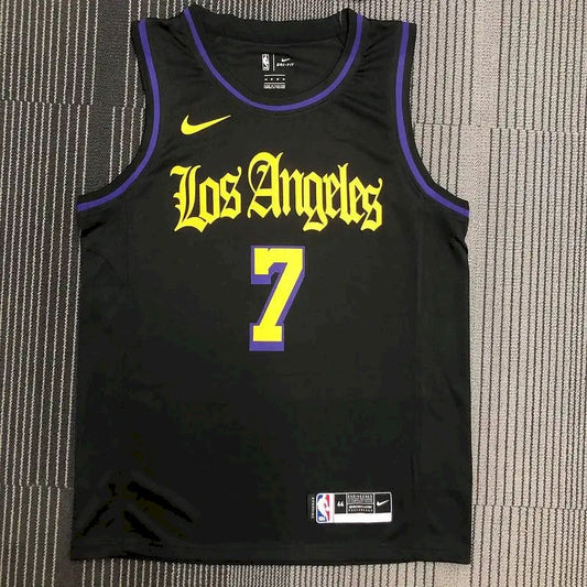 Camisa preta masculina Carmelo Anthony Swingman – Noche Latina