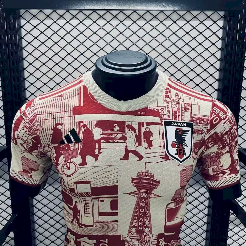 Camisa especial de anime Japão 2024/25, versão para jogadores