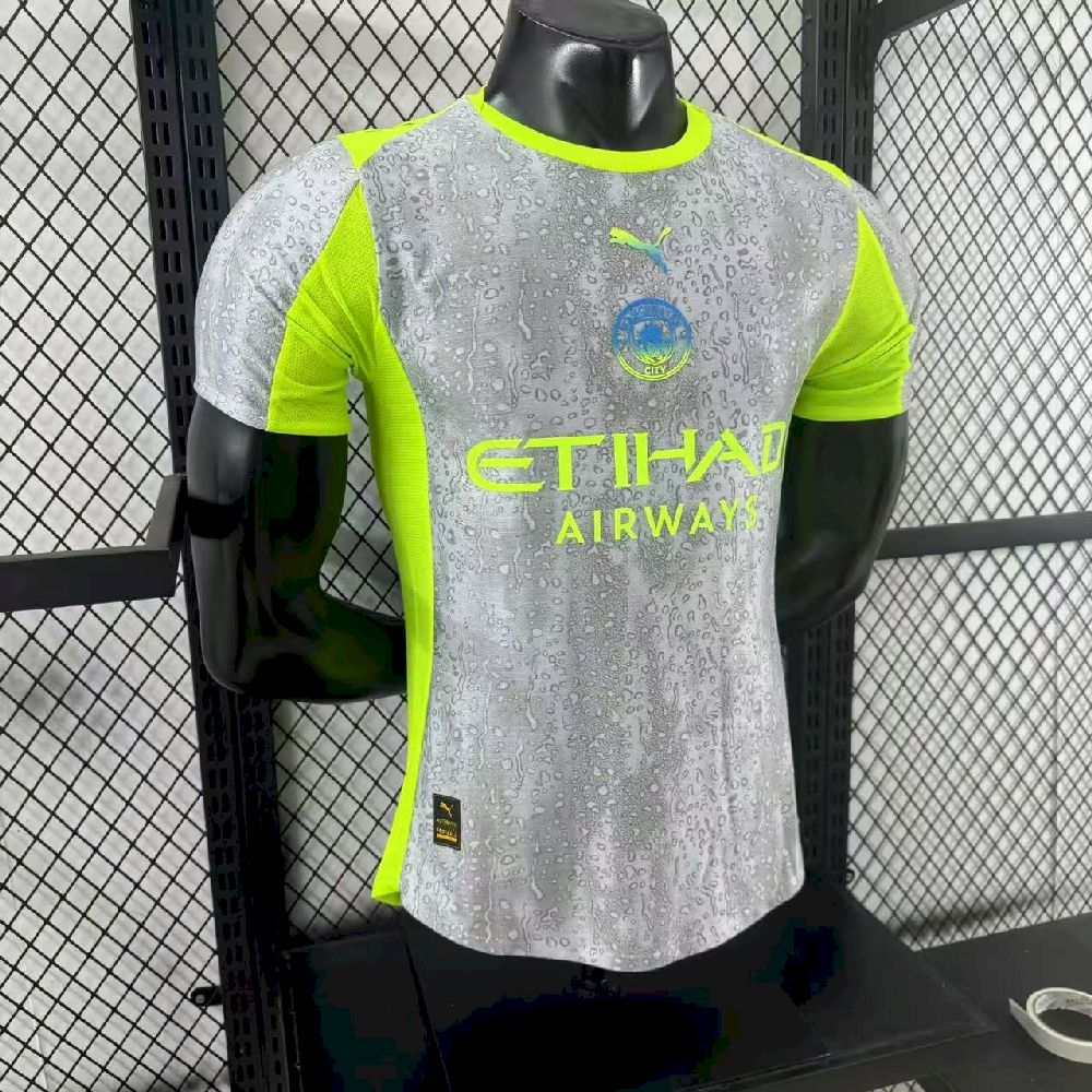 Men's Manchester City 2025/26 Third Jersey Player Version