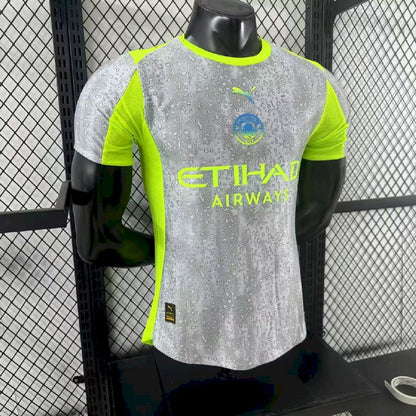 Men's Manchester City 2025/26 Third Jersey Player Version
