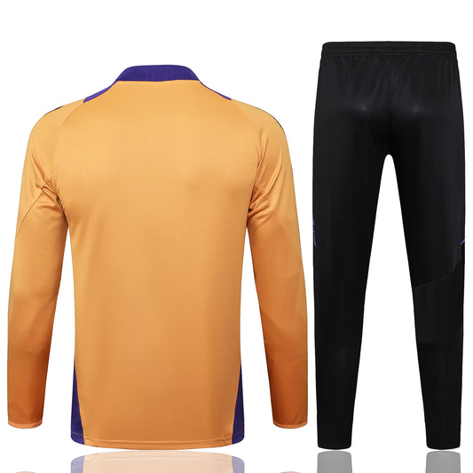 Suéter e calça infantil com zíper médio Real Madrid 2024/25 815