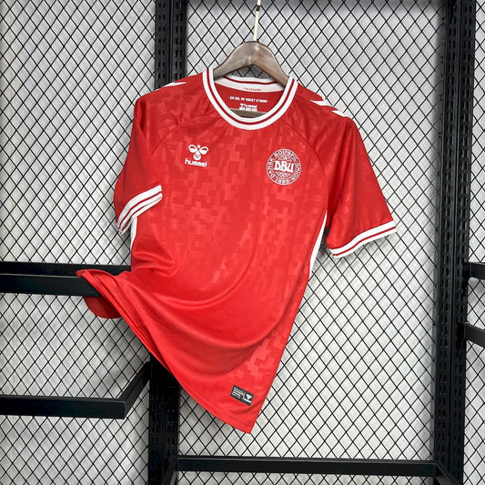 Camisa Home da Dinamarca 2024/25 Euro