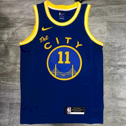 Camisa Klay Thompson Azul Masculina Versão Jogador – Edição Clássica