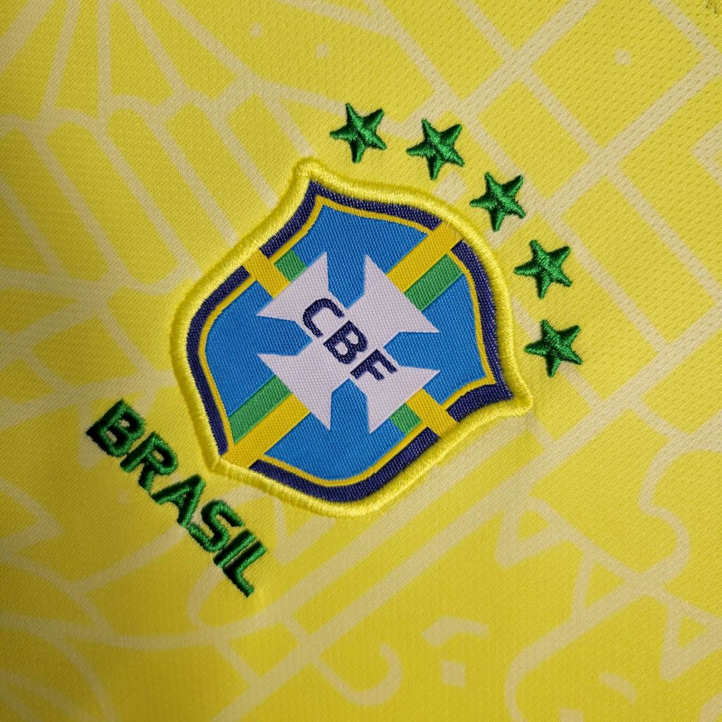 Kids Brazil 2024/25 Home Kit