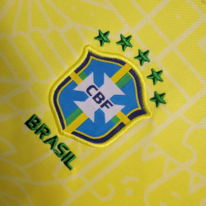Kids Brazil 2024/25 Home Kit