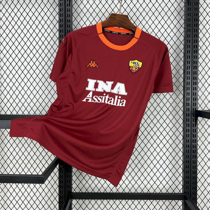 Camisa retrô da AS Roma 2000/01