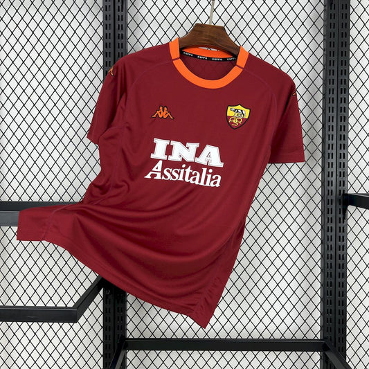Camisa retrô da AS Roma 2000/01