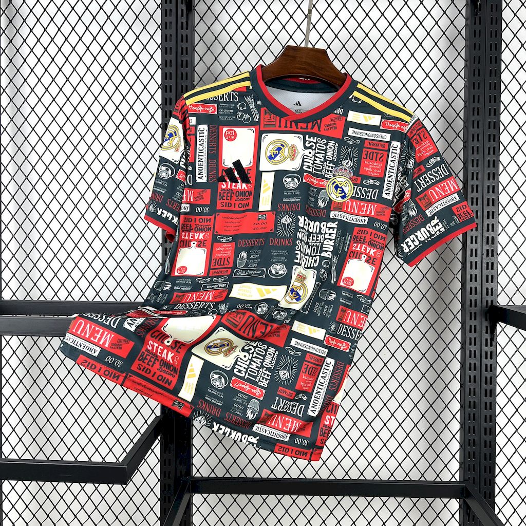 Real Madrid 2025/26 Doodle Board Jersey