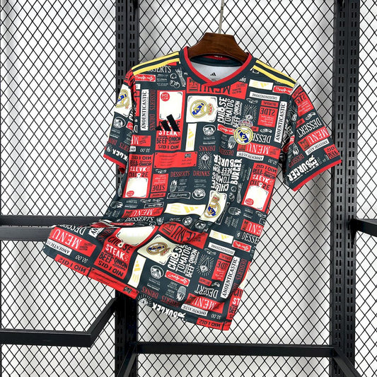 Real Madrid 2025/26 Doodle Board Jersey