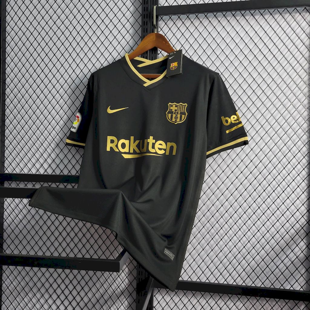 Camisa retrô alternativa do Barcelona 2020/21