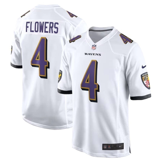 Jersey NFL Baltimore Ravens Zay Flowers 4