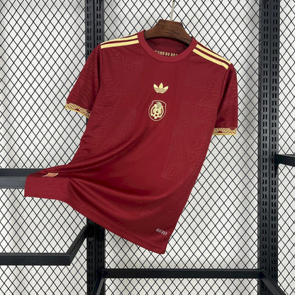 Camisa México 2025/26 Ouro-Vermelha