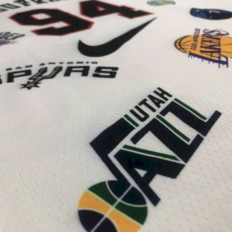 Camisa Swingman Player Masculina Co-branded Branca - Edição Limitada