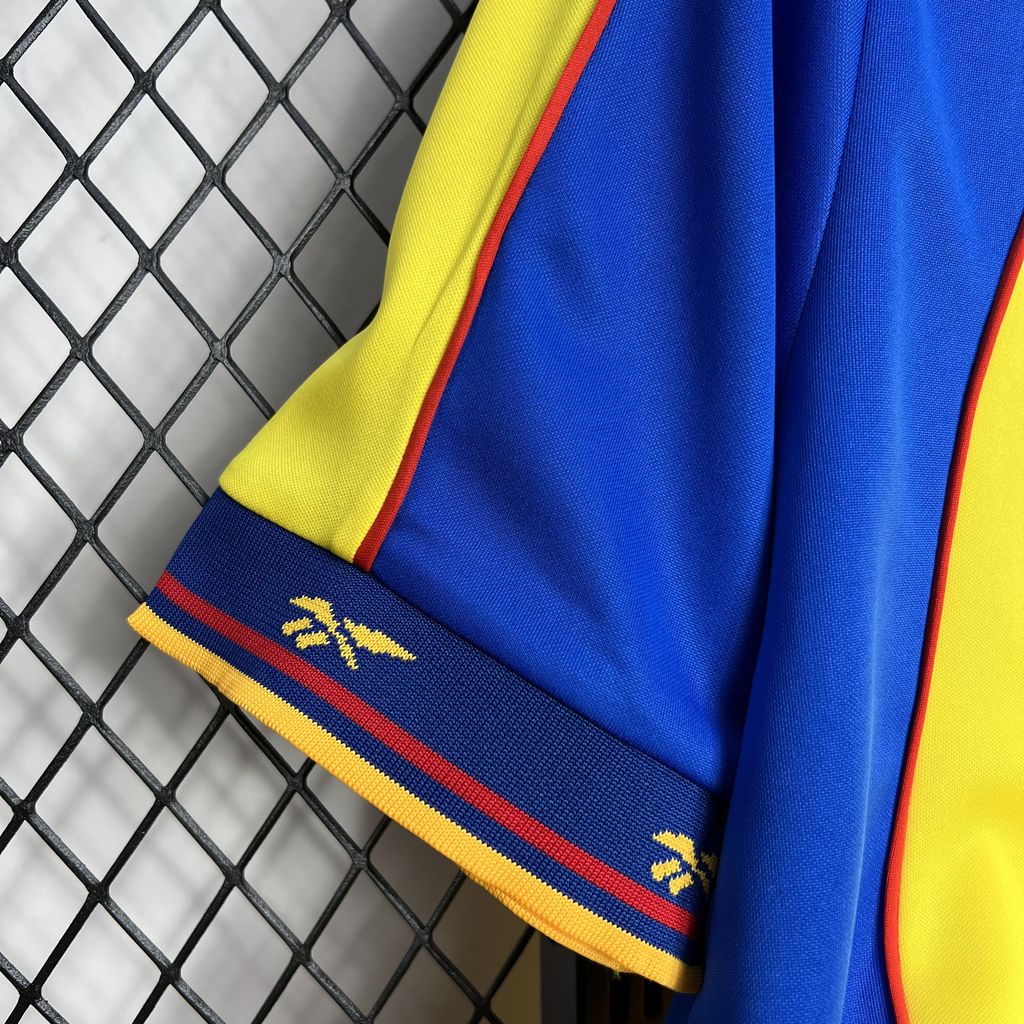 Camisa retrô da seleção da Colômbia de 2001