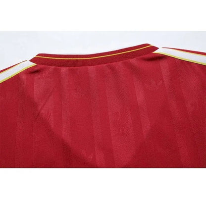 Camisa retrô de mangas compridas do Liverpool 1985/87 Home