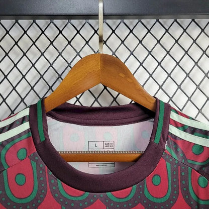 Men's Mexico 2024/25 Home Long Sleeve Jersey