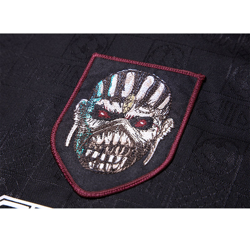 Camisa retrô do West Ham United 2016 do Iron Maiden