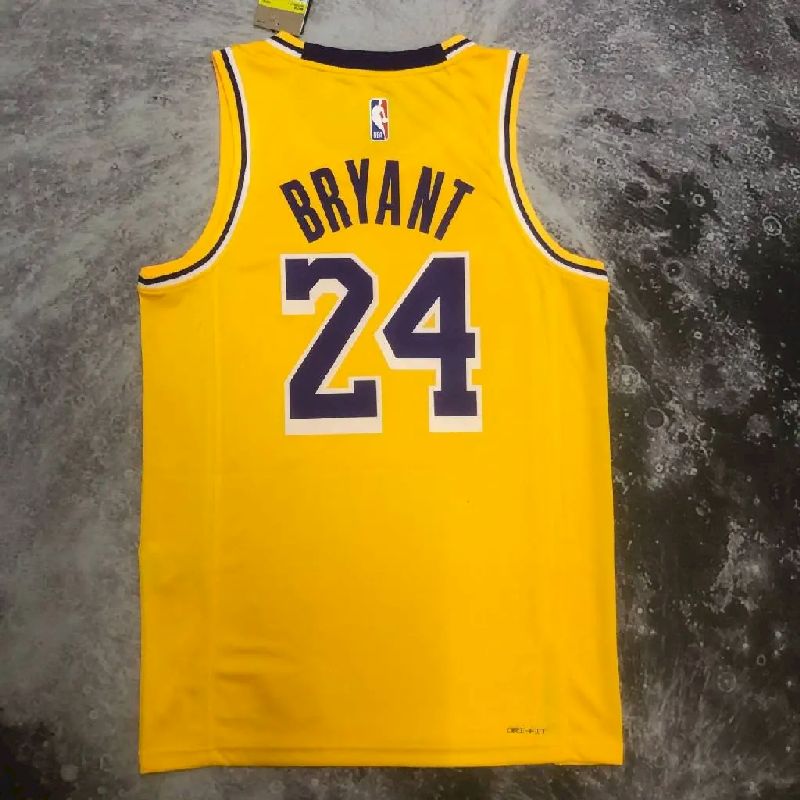 Men’s Kobe Bryant Yellow Team Jersey