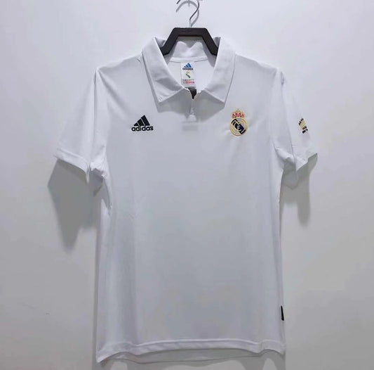 Camisa retrô do centenário do Real Madrid 2002/03