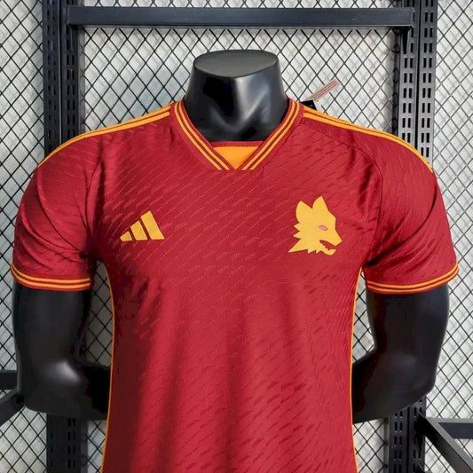 As Roma 2023/24 Home Jersey Player Version