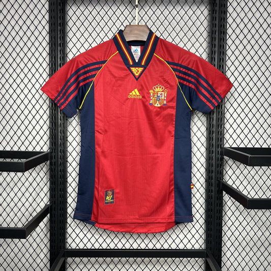 Camisa retrô da Espanha 1998