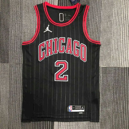Camisa preta masculina Lonzo Ball Team – Edição Statement