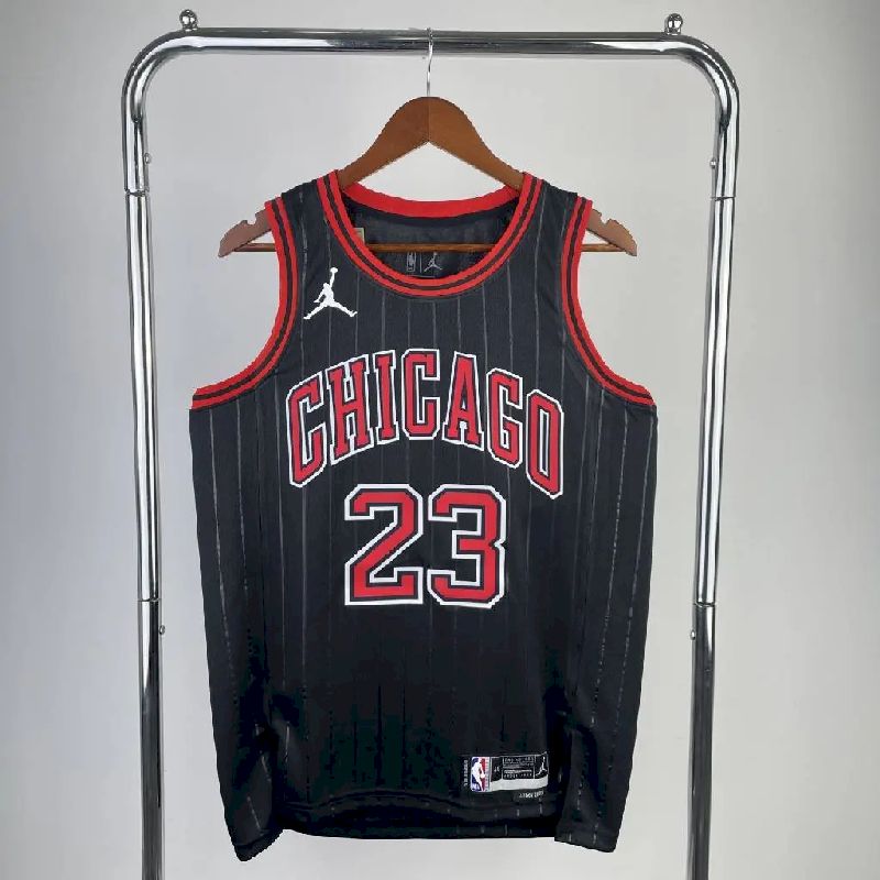 Camisa preta masculina Michael Jordan Team – Edição Statement