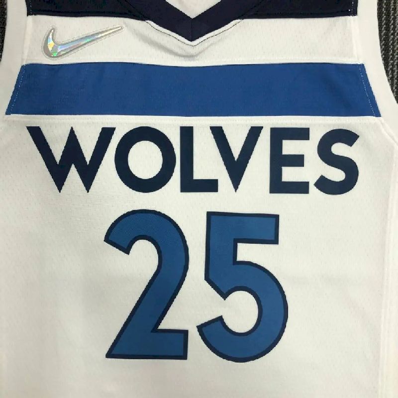 Camisa Derrick Rose Branca Masculina – Edição de 75º Aniversário