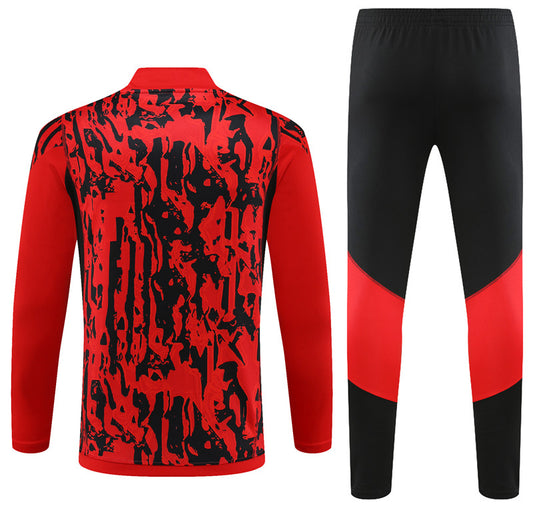 Suéter e calça adulto Manchester United 2023/24 com zíper 14001