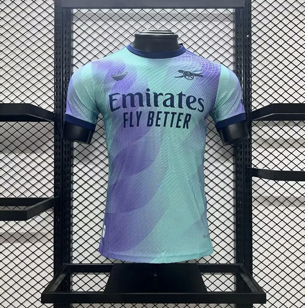 Men's Arsenal 2024/25 Third Jersey Player Version