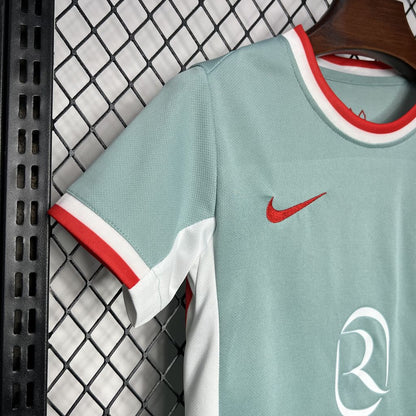 Kit reserva infantil do Atlético de Madrid 2024/25