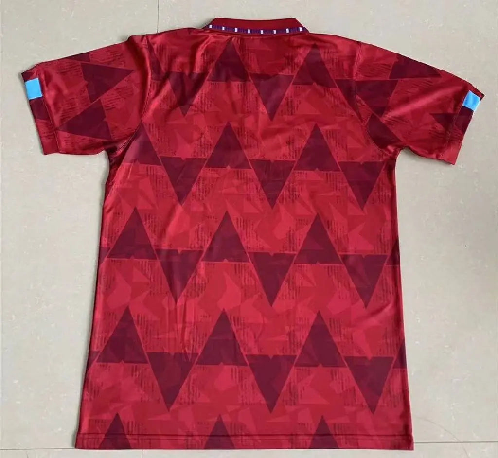 Camisa retrô reserva do Manchester City 1990/1992