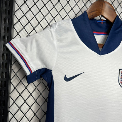 Camisa infantil da Inglaterra para a Eurocopa 2024/25