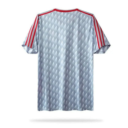 Camisa retrô reserva do Liverpool 1989/91
