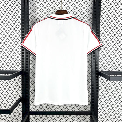 Manchester United 1998/99 White Retro Jersey