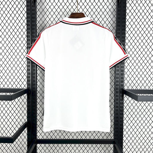 Manchester United 1998/99 White Retro Jersey