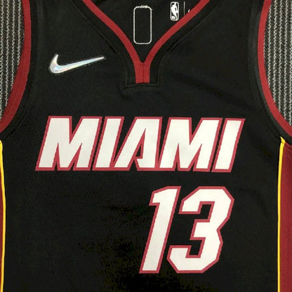 Camisa Masculina Bam Adebayo Preta – Edição de 75º Aniversário