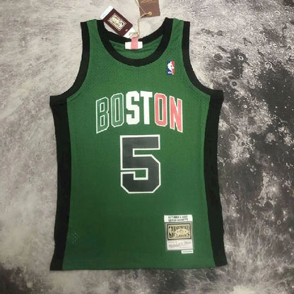 Men’s M&N Kevin Garnett Green Retro Jersey