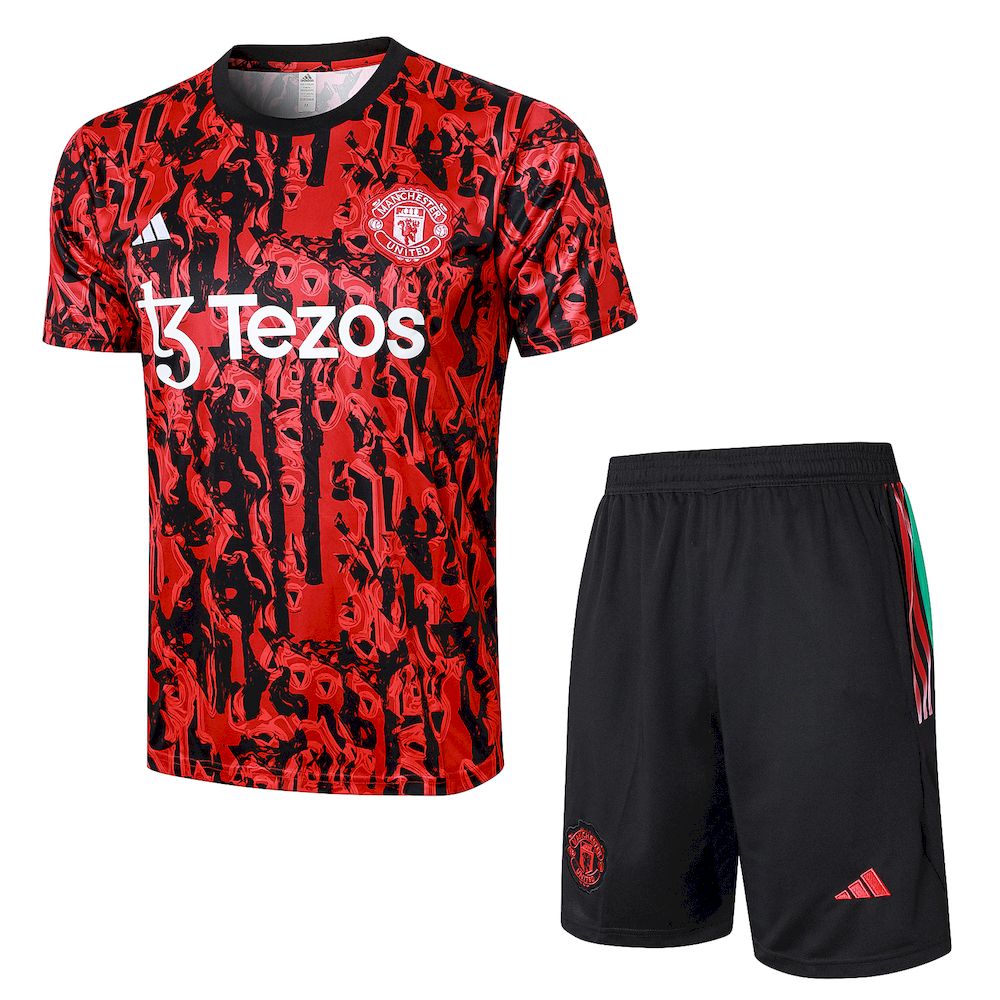 Camisa de treino adulto + short Manchester United 2023/24 815