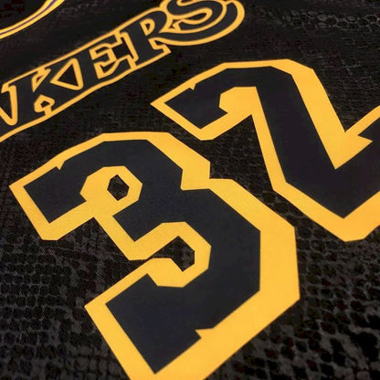 Camisa masculina Earvin Johnson Black Mamba versão jogador