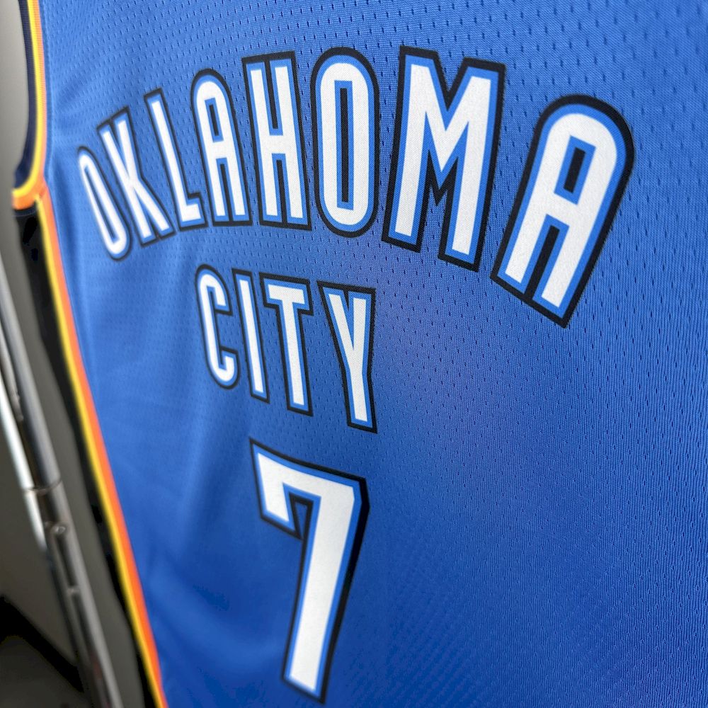 Oklahoma City Thunder 2023/24 Icon Edition Azul HOLMGREN #7