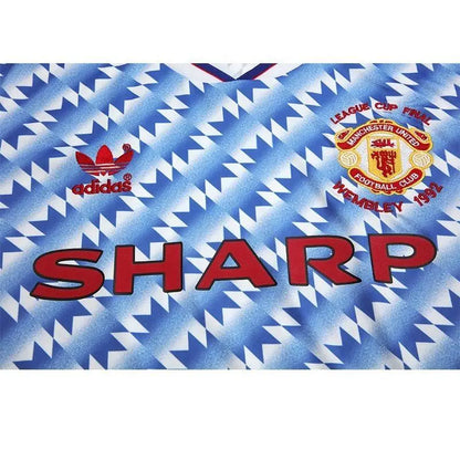 Camisa retrô reserva do Manchester United 1990/92