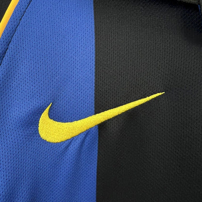 Camisa retrô da Inter de Milão 2001/02