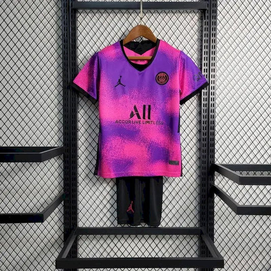 Paris Saint-Germain 2020/21 Fourth Kids Kit
