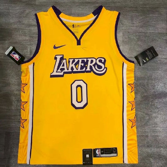 Camisa Nick Young Yellow City Edition Masculina Versão Jogador