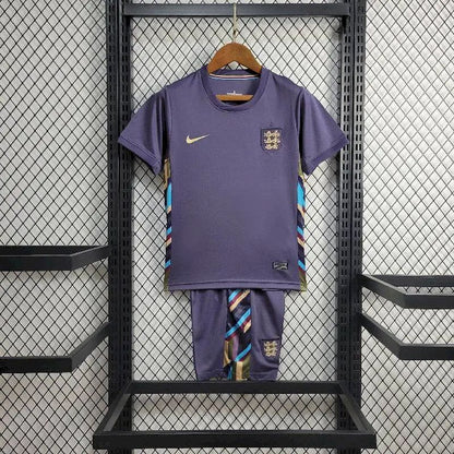 Uniforme reserva infantil da Inglaterra para a Eurocopa 2024/25